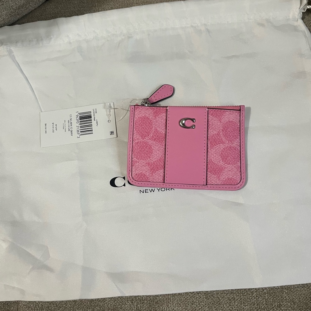 Coach id card case wallet
